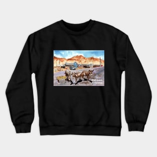 Oatman, Arizona Crewneck Sweatshirt